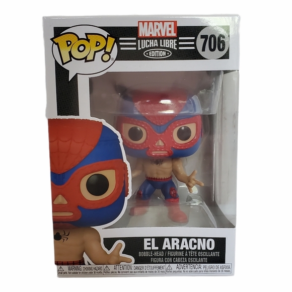 NIB Funko El Aracno 706 Bobblehead - Picture 1 of 8